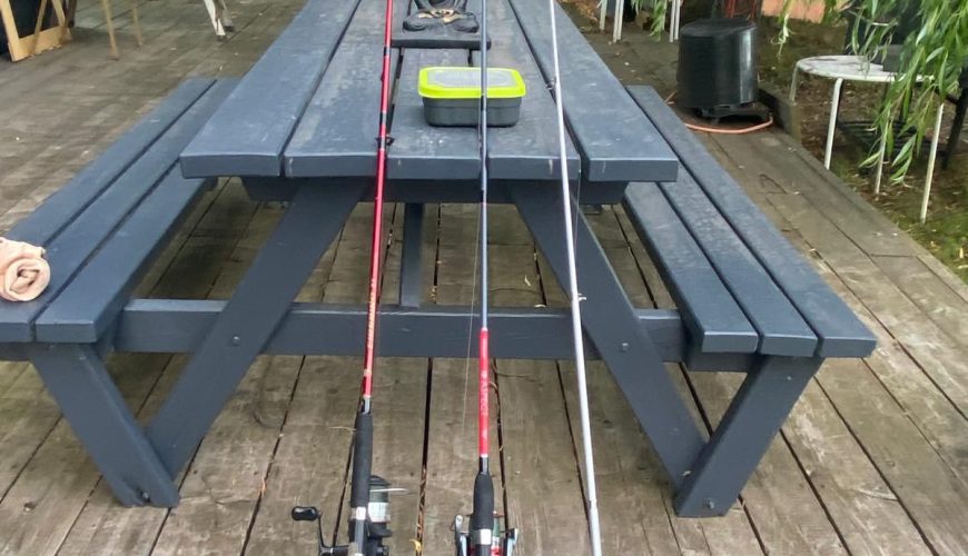 Great place to unwind and fish the river