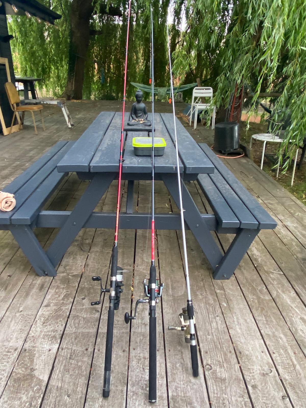 Great place to unwind and fish the river