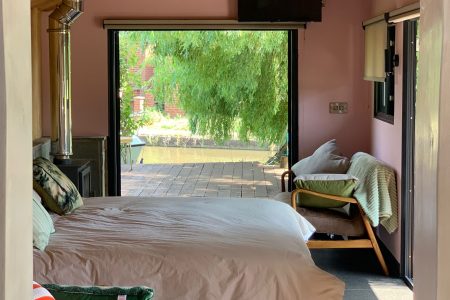 Plenty of room in the Super king size bed