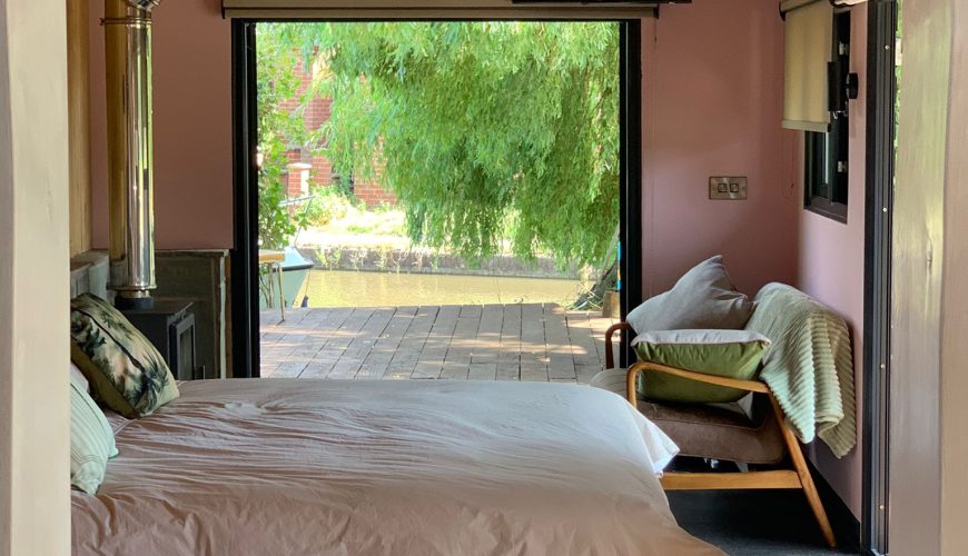 Plenty of room in the Super king size bed